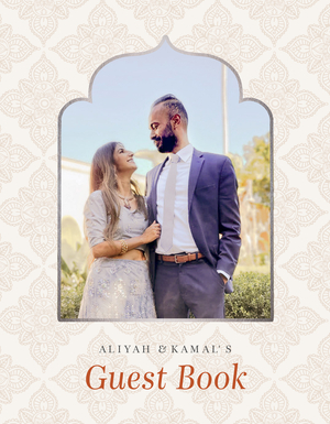 Regal Henna Inspired Wedding Guest Book Regal Henna Inspired Wedding Guest Book