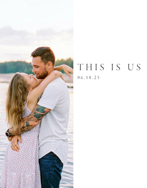 Bold Modern Wedding Engagement Book Bold Modern Wedding Engagement Book