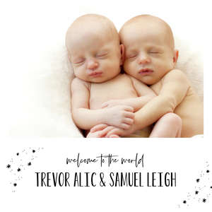 Twins Minimal Baby Line Art Twins Minimal Baby Line Art