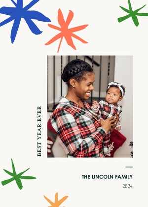 Painted Holiday Stars by Ampersand Design Studio Painted Holiday Stars by Ampersand Design Studio