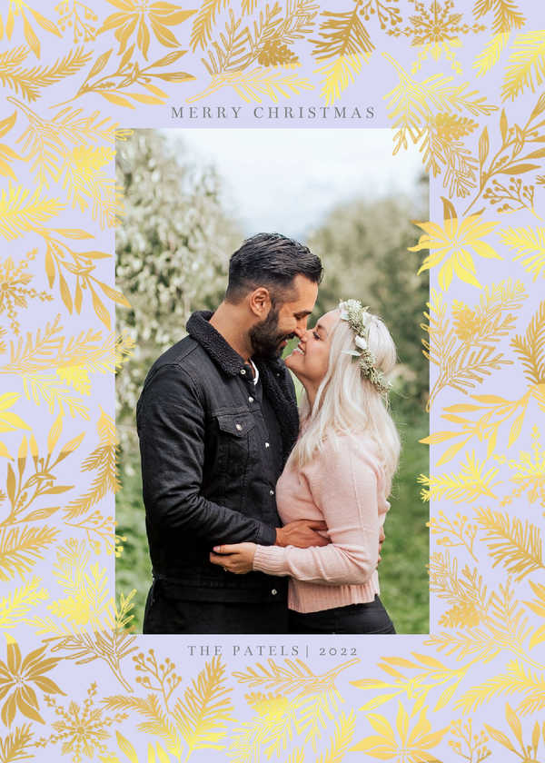 Winter Botanical Frame Winter Botanical Frame