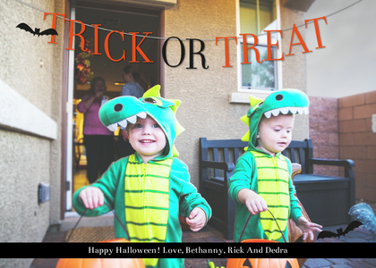 Trick or Treat Banner Trick or Treat Banner