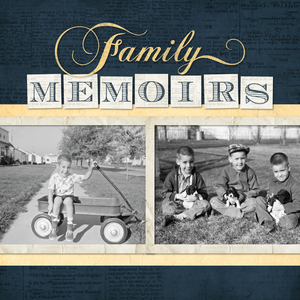 Family Memoirs Family Memoirs