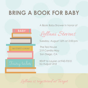 A Book For Baby A Book For Baby