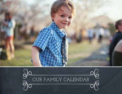 Chalked Calendar Chalked Calendar