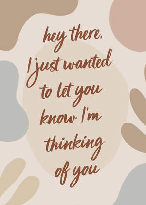 Thinking Of You Son Abstract Shapes Thinking Of You - Thinking Of You Greeting Cards