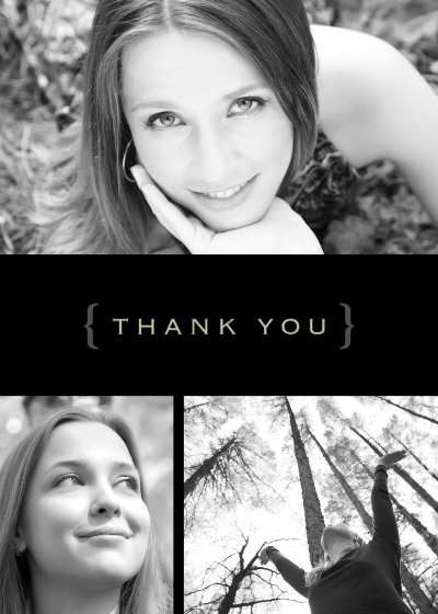 Modern Thank You Photo Collage