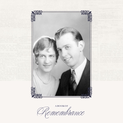 A Book of Remembrance Photo Book