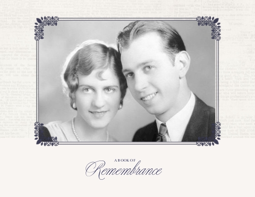 A Book of Remembrance Photo Book