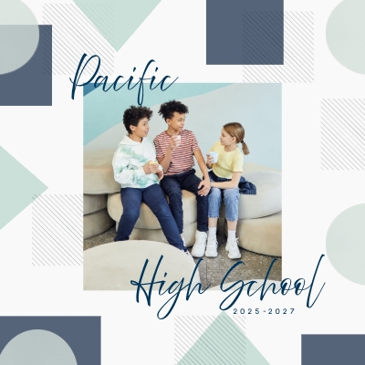 Modern Geo Collage Photo Book