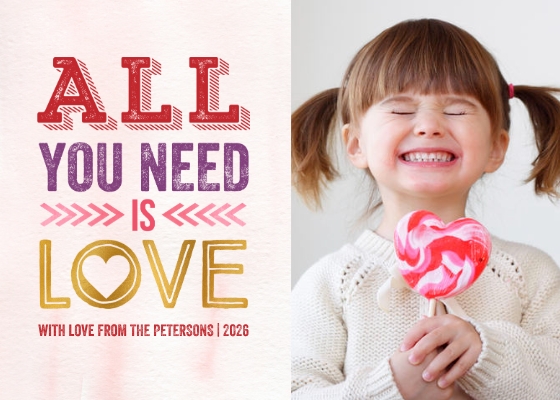 All You Need is Love