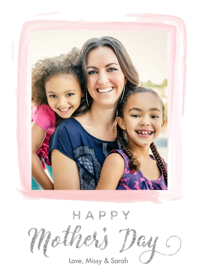 Mother's Day Watercolor Sparkle