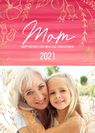 Floral Happy Mother's Day