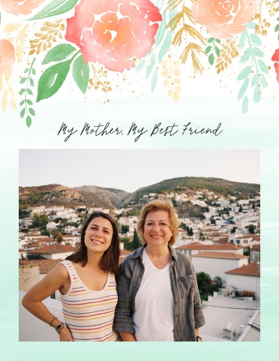 Personalized Mother's Day Book Photo Book