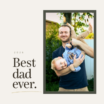 Best Dad Ever Photo Book