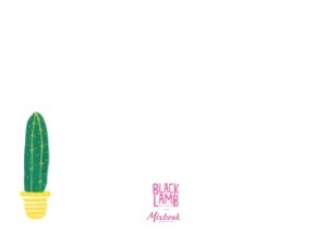 Cactus Stationery by Black Lamb Studio