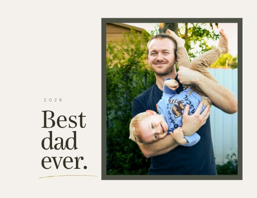 Best Dad Ever Photo Book