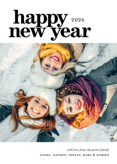Modern Happy New Year