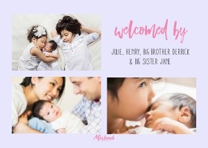 Llama Baby Announcement