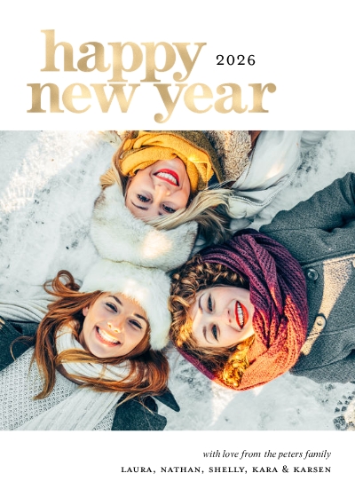 Modern Happy New Year