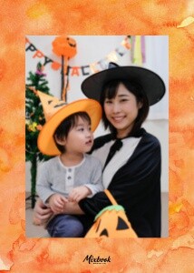 Haunted House Halloween Photo Card