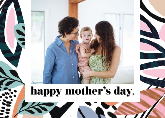 Painted Abstract Mother's Day