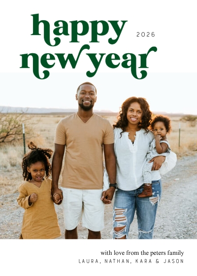 Modern Happy New Year