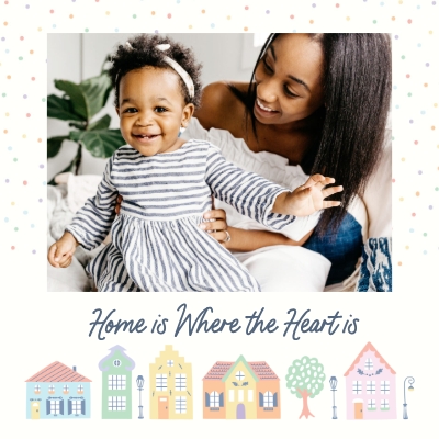 Home is Where the Heart is by The Tiny Garden Photo Book