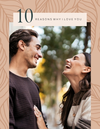 10 Reasons Why I Love You Photo Book