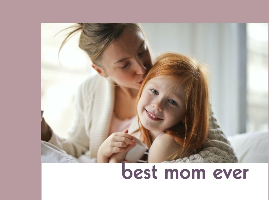 Modern Minimal Mother's Day Photo Book