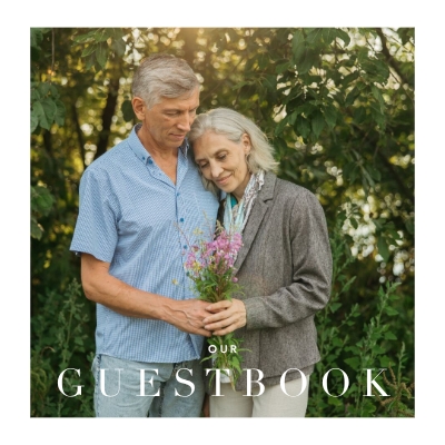 Timeless Wedding Guest Book Photo Book