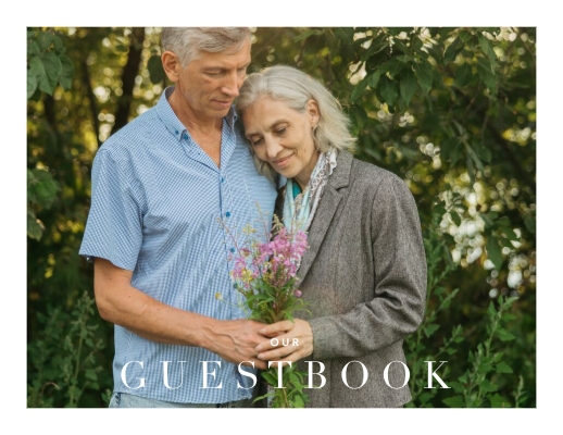 Timeless Wedding Guest Book Photo Book