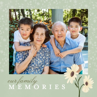 Our Family Memory Photo Book by Martha Stewart Photo Book