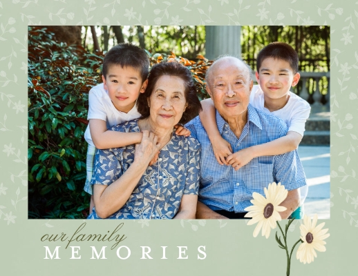 Our Family Memory Photo Book by Martha Stewart Photo Book