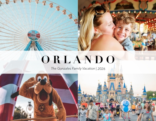 Travel Collage Coffee Table Book Photo Book