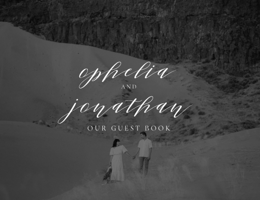 Wedding Guest Coffee Table Book Photo Book